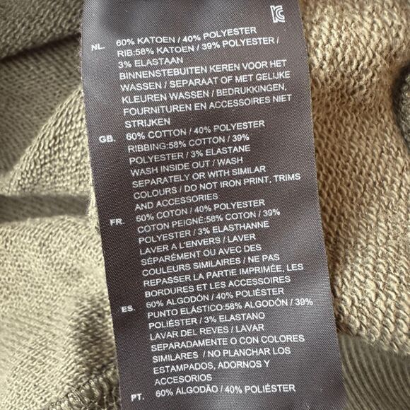 G-Star Raw Men's Camouflage Long‎ Sleeve Pullover Sweatshirt Army Green Small - Picture 6 of 10